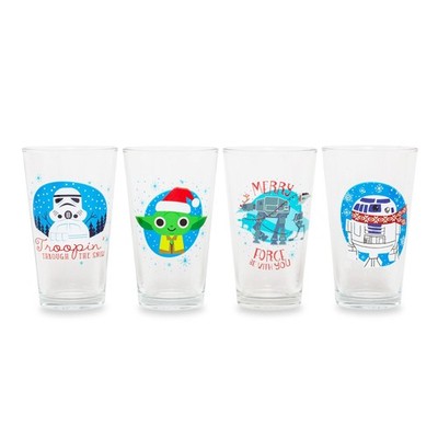 Star Wars Urlaub Spaß 16-Ounce Pint Gläser Set Mit 4
