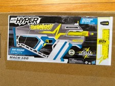 Powerful Automatic Nerf Hyper Mach-100 Motorized Blaster New in the Box