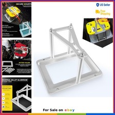 Billet Aluminum Battery Tray Hold Down Trunk Relocation Box Universal Mount