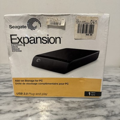 Seagate Expansion External Drive 2TB USB Plug-and-play Sealed Box 