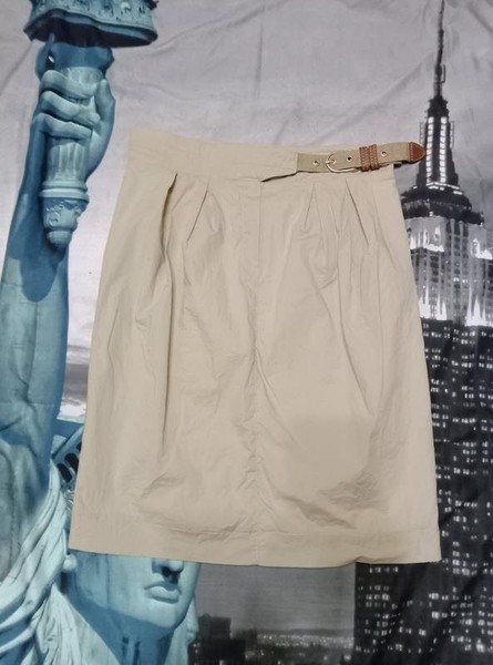 Women Fabiana Filippi Skirt Beige Cotton 34 / XS /