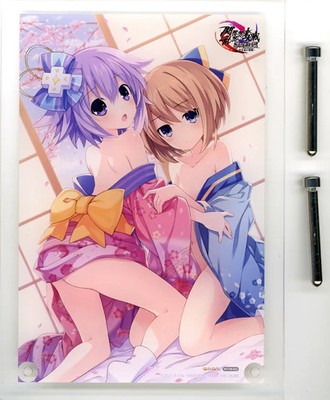 Neptun & Blanc Acryl Ständer A5 gezeichnet Figur Teller Spiel