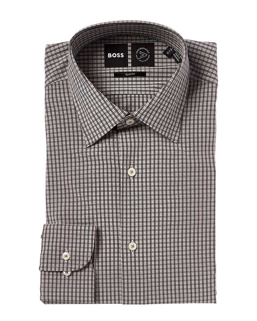 Boss By Hugo Boss Приталенное платье-рубашка мужская 9190₽