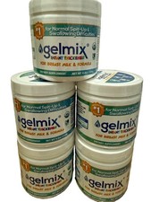 SET OF 5 - Gelmix Infant Thickener for Breast Milk Formula- SEALED 4.4 oz can