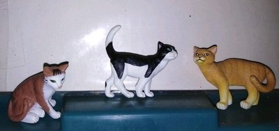 2008 NATURE'S WONDERS CAT FRIENDS Lot Of 3