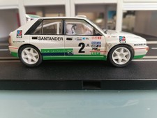 SCX/slot Classic unique Lancia Delta avec Lumières neuve(Scalextric,Ninco.) 