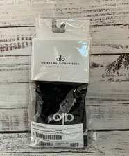 ALO Half Crew Throwback Socks Black L