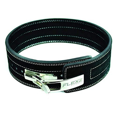 Flexzfitness Flexz Fitness Lever Weight Lifting Belt Leather - 10Mm 13Mm