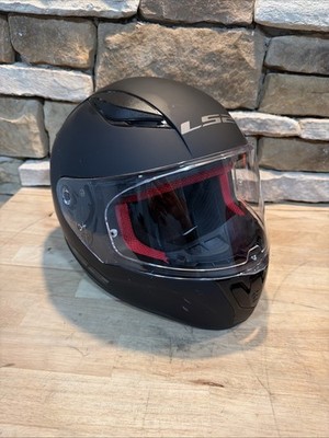 LS2 MEN'S RAPID BIKE MOTORCYCLE HELMET SMALL BLACK FF353