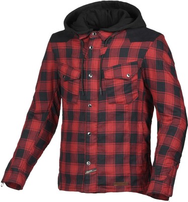 Macna Inland Plaid Motorrad Textiljacke