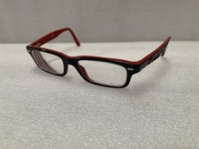 Ray Ban Jr RB 1535 3573 Kids Black Red Eyeglasses Frames Only 48-16 130