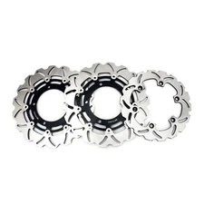 Front Rear Brake Rotors For Suzuki 2008 - 2019 Hayabusa 1300 GSX1300 R GSX1300R