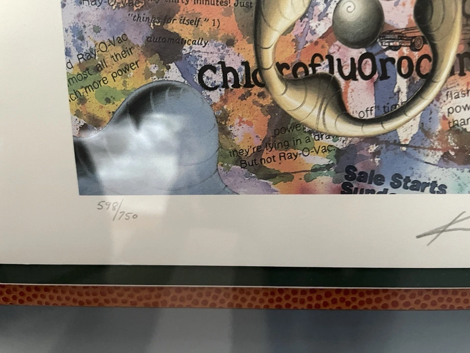 Kenny Scharf News ahora firmado numerado Foto 4 de 4