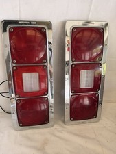 Vintage Monarch 5129 Tail Lights With Original Monarch 9075 9074 Lenses Vintage Monarch 5129 Tail Lights With Original Monarch 9075 9074 Lenses