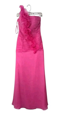 #ad Cire a division of Landa Honeysuckle Prom Dress Women#x27;s Junior Size 10 Pink $112.50