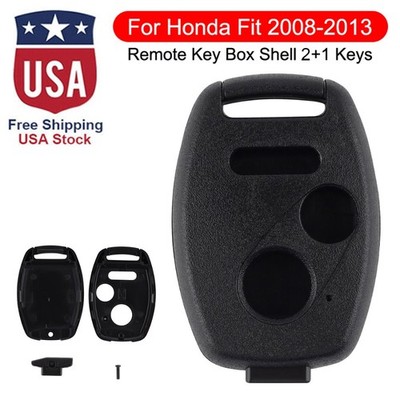 2Pcs Car Remote Key Fob Shell Case For 2008 2009 2010 2011 2012 2013 Honda CR-V