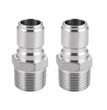 Stainless Steel Male Quick Disconnect,Male NPT 1/2" Homebrewing Quick Connect...