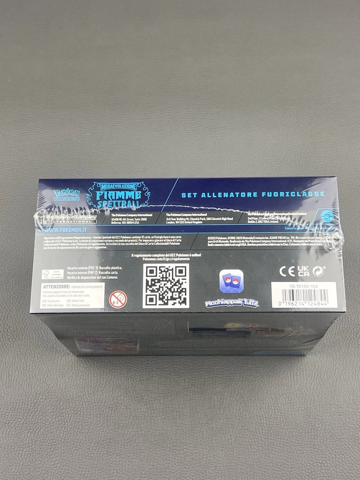 Pokemon Fiamme Spettrali Set Allenatore Fuoriclasse ETB ITA SEALED - Immagine 4 di 4