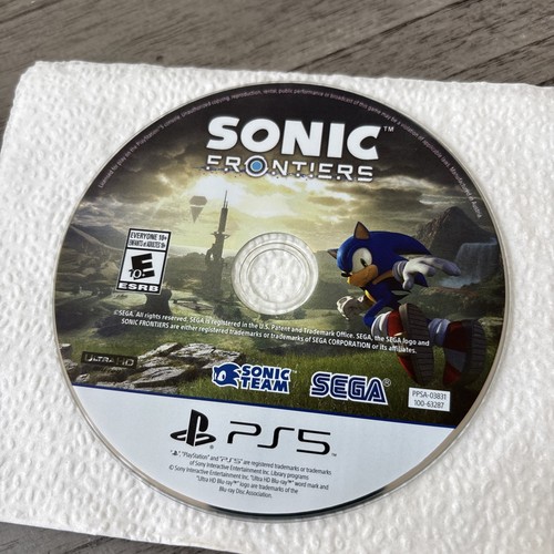 Sonic Frontiers (Sony PlayStation 5 PS5, 2022) Mint Disc - Picture 2 of 6