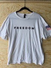 Signature Charlie Kirk Shirt, Charlie Kirk FREEDOM T SHIRT, Size XL