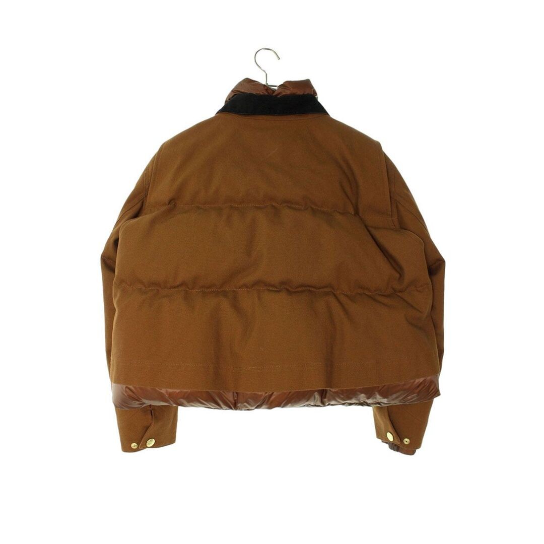 Sacai X Carhartt 25-08083 WIP Duck Puffer Jacket Puffa Down Women's 2 Used e24f8 image 3