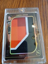2024-25 Panini Silhouette Cameron Johnson 5-COLOR PATCH #02/10 – NETS 🔥