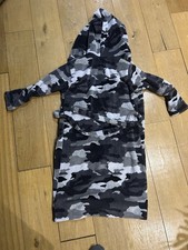 M&S Grey Boys Dressing Gown Age 12-13