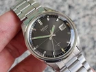 VINTAGE SEIKO 7005-8062 Cross Hair Black dial AUTOMATIC GENTS 3.
