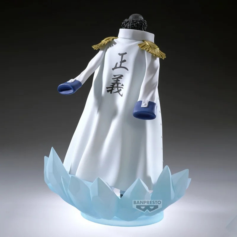 Figurine Kuzan One Piece Shukko modèle d'exposition stable sans reflet pour vitrine - 4