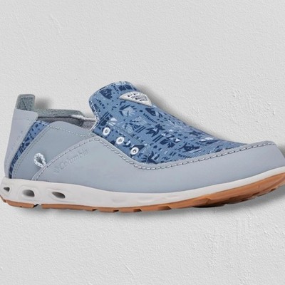 Mens Columbia PFG Bahama Vent Relaxed Boat Fishing Shoe Omni Grip & Vented Sz 12