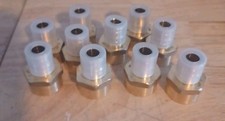 10 Pack 1/2" Female Npt Adapter 1/2" PEX Brass Crimp Fitting Lead Free