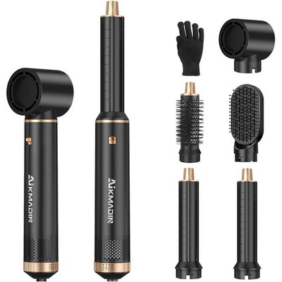 Aikmadin 5 In 1 Blow Dryer Brush Upgrade Hair Dryer Brush Air Curler Air