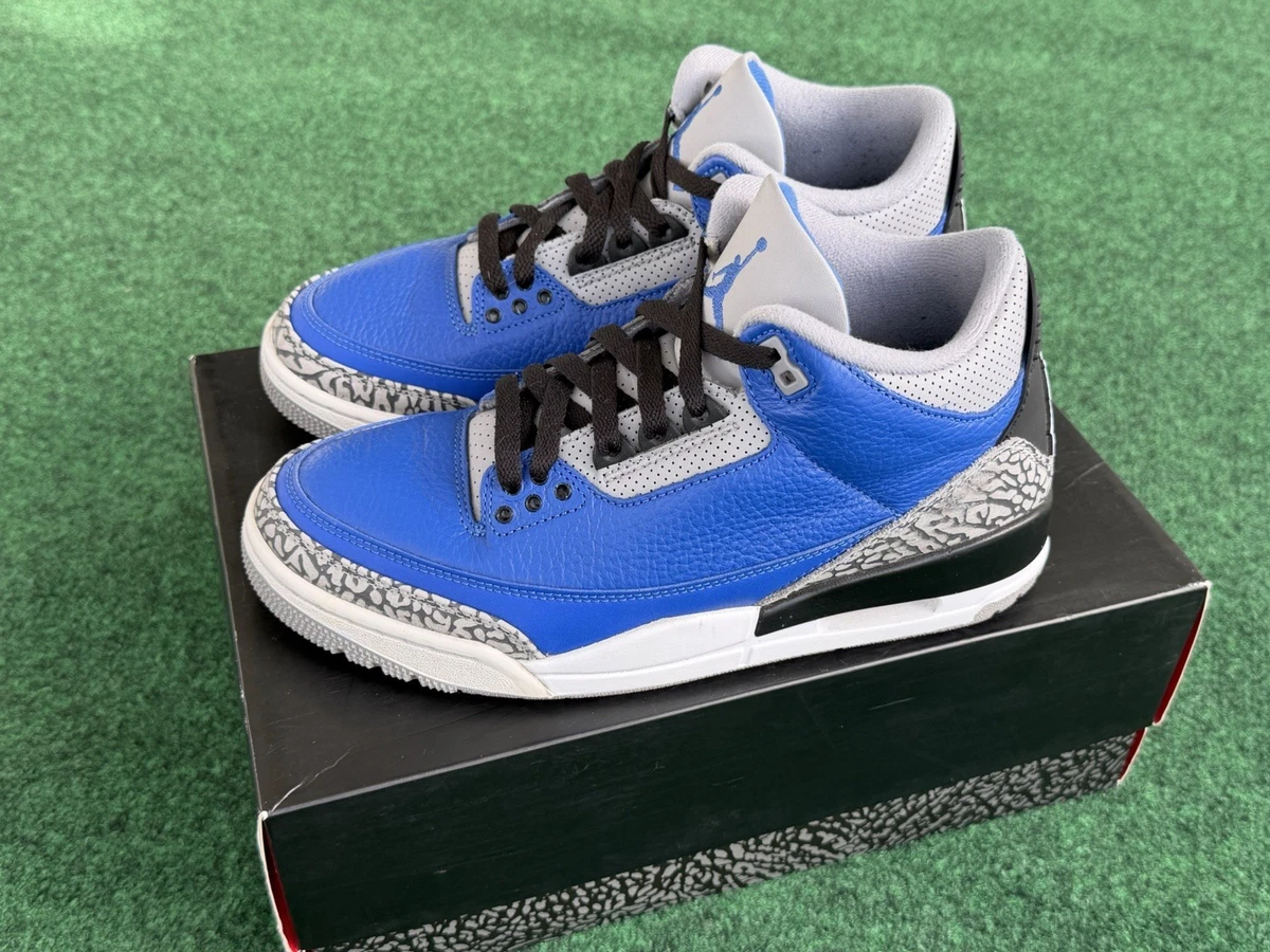 Jordan 3 Retro Blue for Sale - Authenticity Guaranteed - eBay