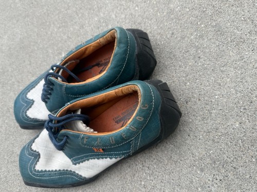 John Fluevog Charles Future Angels Kontrast Leder Budapester Brogue Herren Gr. 11 M - Bild 3 von 13