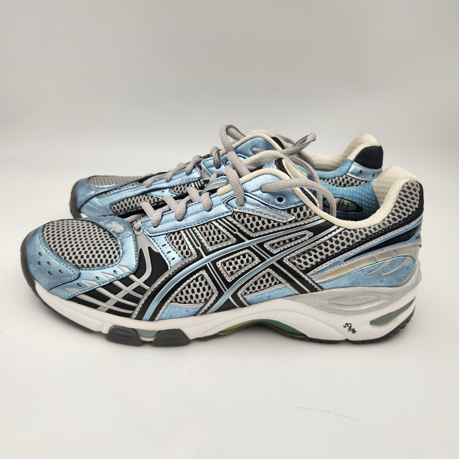 Asics Womens Gel Intensity 10.5 Duomax Metallic Blue Gray New With Tags No Box