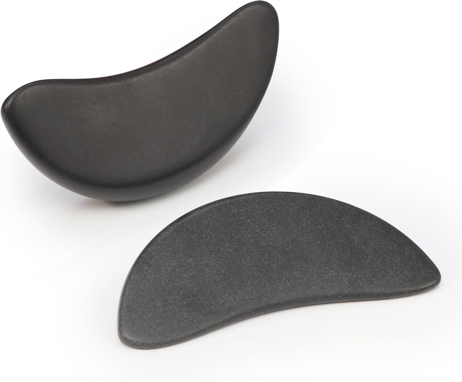 Master Massage 2-Piece Large Waning Moon Crescent Stone Set - Arc... 