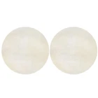 2x Goatskin Drum Head Skin for Bongo Drum Shaman Drum 10 inch African Drum