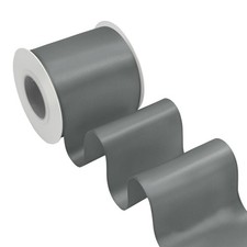 Silver Satin Ribbon 3 Inch x 15 Yards Solid Color Double Faced Crafts Decor