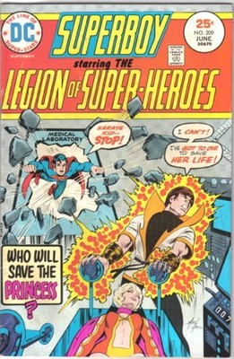 Superboy Comic Book #209 DC Comics 1975 FINE