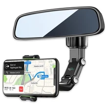 Universal Car Phone Holder with Long Adjusting Arm - 360° Safe Driving Solution