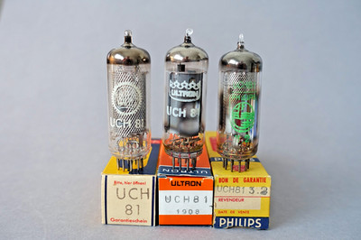 1 x NOS UCH81, VARIOUS BRANDS, TESTED TUBE, OWN BOX