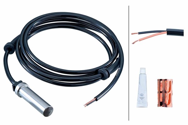 ABS Sensor Raddrehzahl Vorderachse FüR Mercedes-Benz Sprinter 3-T Kasten 903 901-image