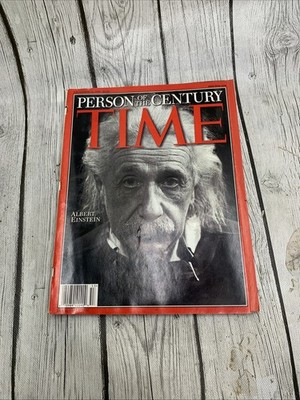 1999 December 31st TIME Magazine Albert Einstein Person Of The Century