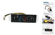 HVAC A/C Heater Control Panel with Blower Motor Switch for 1999-2004 Jeep