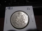 1962 - Canada 50 cent  - Canadian Silver half dollar -
