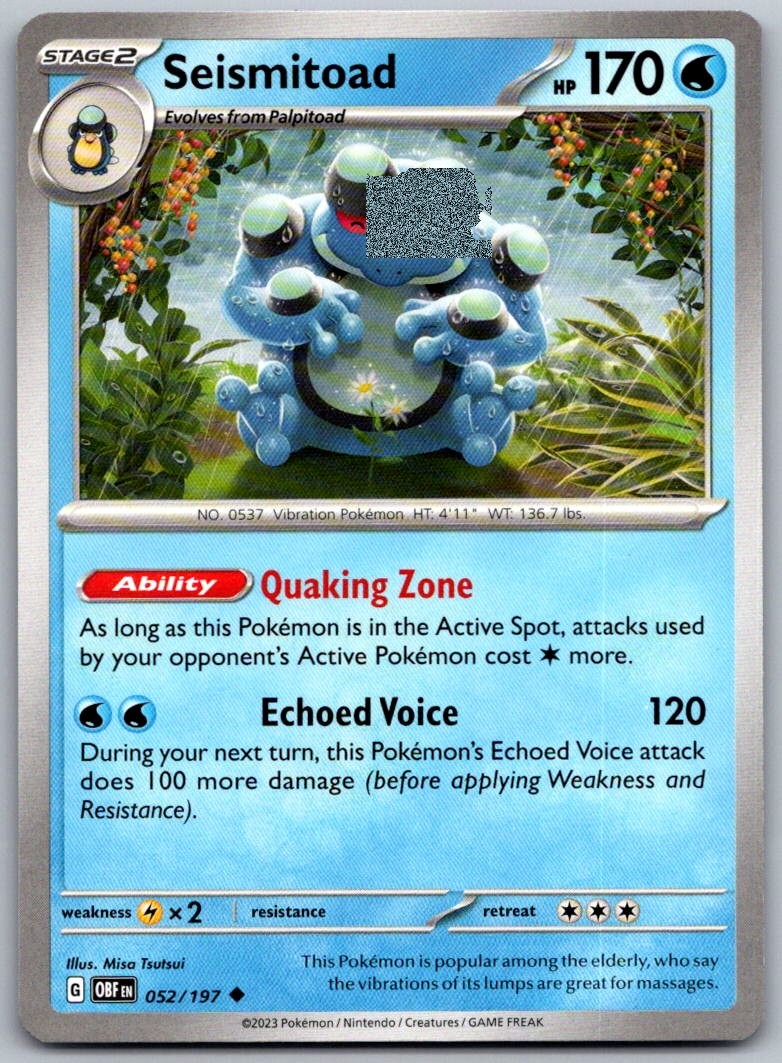 Seismitoad 36