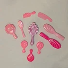 Vintage Barbie and Disney hair brush and combs, for dolls
