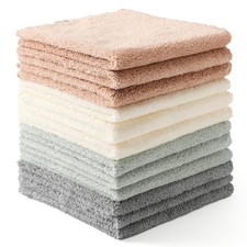 12 Pack Cleaning Cloth,Ultra Soft Absorbent Quick Drying Microfiber Cleaning ...