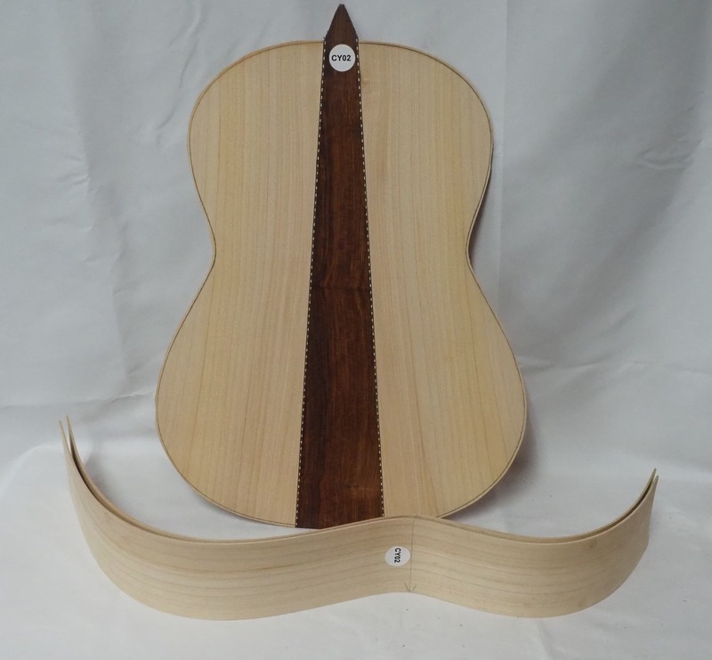 5A SPANISH CYPRESS JOINT BACK PREBENT SIDES FLAMENCO GUITAR LUTHIER TONEWOOD DIY