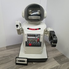Radio Shack Robie Sr Robot With Demo Cassette No Remote Untested Parts Or Repair